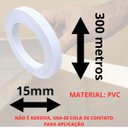 Ver imagem 3 de Fita de Borda Pvc Branca Tx Fosco 15mm X 300m Moveis Madeirado Acabamento