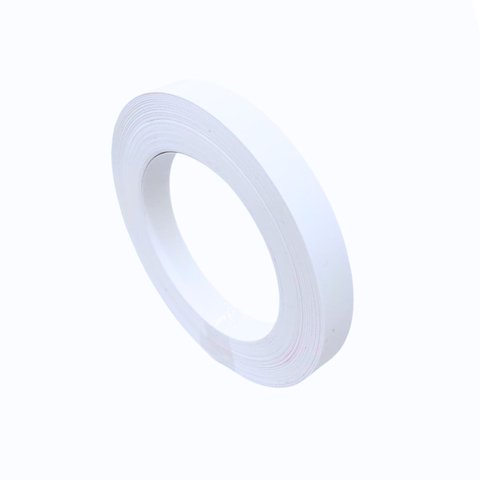 Fita de Borda Pvc Branca Tx Fosco 15mm X 300m Moveis Madeirado Acabamento