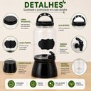 Ver imagem 5 de Suqueira com Suporte 3,6L Black Lousa Giz Dispenser de Bebidas 3600ml Limpeza Amaciante Multiuso Pot