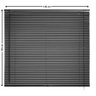 Cortina Persiana Horizontal Pvc Atlas 140x130cm Preta - 5