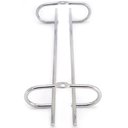 Ver mais imagens de 10 Suportes Taças Cromado Decoração Adega Bar Vinho 25cm