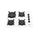 Ver imagem 1 de Cooktop 4 Bocas a Gás Dako Supreme com Mesa de Vidro e Tripla Chama Bivolt Branco