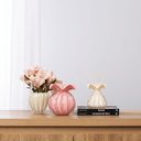 Ver imagem 3 de Vaso Trouxinha Cristal Murano Rosa Candy Love M