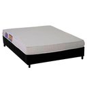 Ver imagem 1 de Conjunto Box Casal: Colchão Espuma Ortobom D23 Light Saúde + Base Crc Suede Black (138x188)