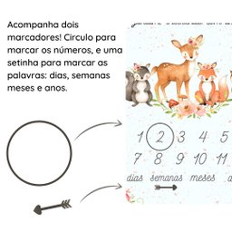Lençol Cenário Foto Mêsversário Jardim Minha Estrelinha Lençol Mesversario, Cenário para Foto Mesver - 5