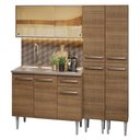 Ver imagem 3 de Armário de Cozinha Compacta 169cm com Pia Rustic Emilly Madesa 12