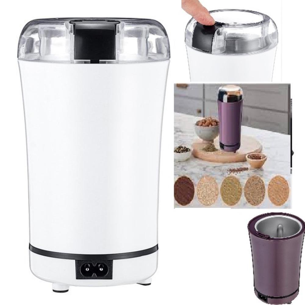 MOEDOR ELETRICO ESPREMEDOR PICADOR CAFE AUTOMATICO GRAOS PIMENTA TEMPEROS MOINDO DE MESA POTENTE