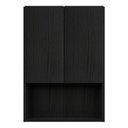 Ver imagem 1 de Armário Lavanderia Com 2 Portas Multimóveis Ibiza Preto