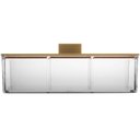 Ver imagem 4 de Caixa para Chá Tampa Bambu Lyor My Box 3 Divisórias Organizador de Joias Plástico