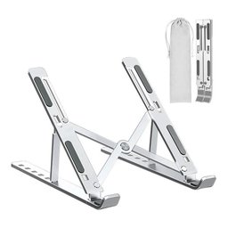 Suporte Notebook Laptop Alumínio Ajustável 6 Ângulos - 1
