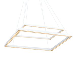 Lustre Pendente Newline Fit Led 747 Bivolt Branco 4000K Luz Neutra