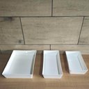 Ver imagem 6 de Kit 20 Travessas Retangulares 2,2L para Restaurantes Petiscarias Bares Plástico Brancas Coza