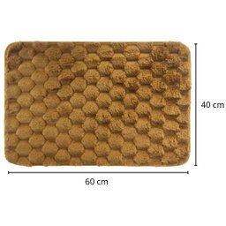 Tapete para Banheiro Antiderrapante Microfibra Partna 3999mr - 3