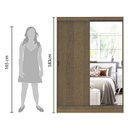 Ver imagem 6 de Guarda Roupa e Cabeceira com 2 mesas de cabeceira Madesa
