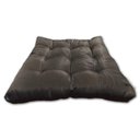 Ver imagem 4 de Almofada Futon Assento Decoração 60x60cm Flat Marrom