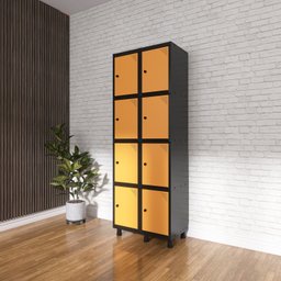 Armário Locker Roupeiro 8 Portas Aço Grp 502/8 - 4