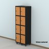 Armário Locker Roupeiro 8 Portas Aço Grp 502/8 - 15