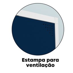 Armário Locker Guarda-roupa 8 Portas Aço Grp 502/8 - 12