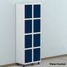 Armário Locker Guarda-roupa 8 Portas Aço Grp 502/8 - 15