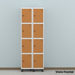 Armário Locker Guarda-roupa 8 Portas Aço Grp 502/8 - 15