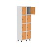 Armário Locker Guarda-roupa 8 Portas Aço Grp 502/8 - 3