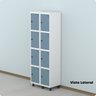 Armário Locker Guarda-roupa 8 Portas Aço Grp 502/8 - 16