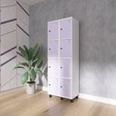 Ver imagem 4 de Armário Locker Guarda-roupa 8 Portas Aço Grp 502/8