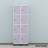 Armário Locker Guarda-roupa 8 Portas Aço Grp 502/8 - 15