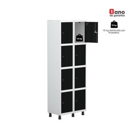 Armário Locker Guarda-roupa 8 Portas Aço Grp 502/8 - 14