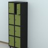 Armário Locker Guarda-roupa 8 Portas Aço Grp 502/8 - 19