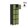Armário Locker Guarda-roupa 8 Portas Aço Grp 502/8 - 14