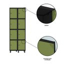 Ver mais imagens de Armário Locker Guarda-roupa 8 Portas Aço Grp 502/8