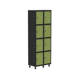 Armário Locker Guarda-roupa 8 Portas Aço Grp 502/8 - 2
