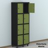 Armário Locker Guarda-roupa 8 Portas Aço Grp 502/8 - 18