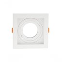 Ver imagem 1 de Spot Recuado de Embutir Quadrado Móvel Par 20 Branco Taschibra