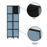 Armário Locker Guarda-roupa 8 Portas Aço Grp 502/8 - 8