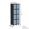 Armário Locker Guarda-roupa 8 Portas Aço Grp 502/8 - 5