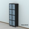 Armário Locker Guarda-roupa 8 Portas Aço Grp 502/8 - 16