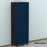 Armário Locker Guarda-roupa 8 Portas Aço Grp 502/8 - 17