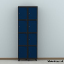 Armário Locker Guarda-roupa 8 Portas Aço Grp 502/8 - 15