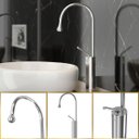 Ver imagem 1 de Torneira de Banheiro Luxo Capri Monocomando Gota Aço Inox Goldenx