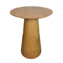 Ver imagem 1 de Mesa de Apoio Cone Laminada em Madeira Natural - Tampo 60 cm Altura 60 cm Personal Decor Design