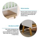 Ver mais imagens de Mini Berço 3 em 1 com Colchão Ada Retrô 100% Mdf Espresso Móveis