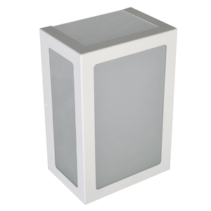 Arandela De Aluminio E27 Bivolt Branco Rioprelustres 6213 Arandela 6213