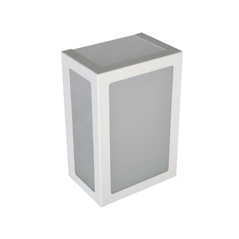 Arandela De Aluminio E27 Bivolt Branco Rioprelustres 6213 Arandela 6213