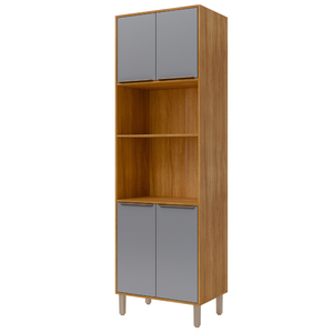 Torre Quente Forno e Micro 4 Portas 70cm 100% Mdf