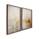 Ver imagem 2 de Quadro Decorativo Modelo Rústico com 2 Telas de Parede para Sala Quarto Escritório 60cm X 90cm Sem Vidro