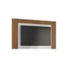 Painel Gênesis 1.8 para TV de até 75 Polegadas Cinamomo Mel / Off White - Mobler - 1