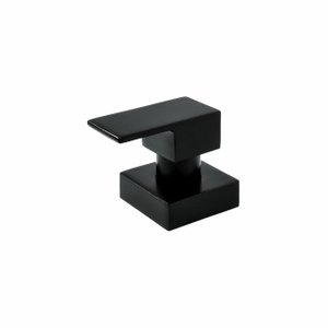 Acabamento Registro Base Fabrimar 1/2 e 3/4 e 1 (pequeno) - Preto Fosco - Color Flaunt Perflex