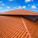Ver imagem 4 de Kit com 30 Telha PVC Plan Cerâmica 2,42 Metros X 88cm com 6 Ondas Terracota - P3010021 - Afort